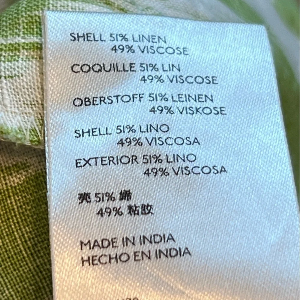 ANTHROPOLOGIE Linen Paperbag Shorts, Size S - Picture 10 of 11